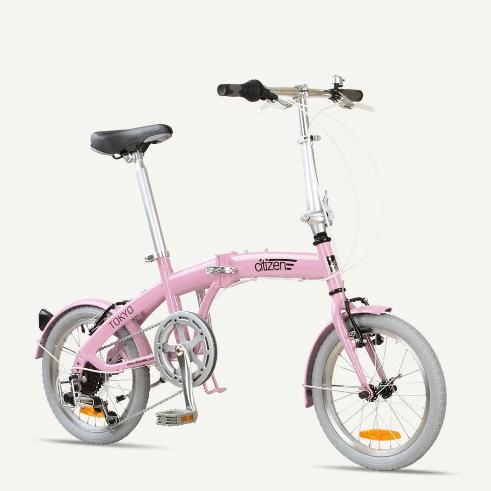 [SCRATCH & DENT] TOKYO Citizen Bike 16" 6-speed Folding Bike with Ultra-Portable Frame